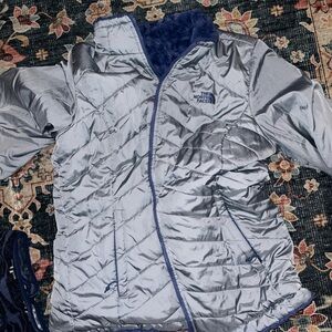 The North Face Metallic Silver Jacket